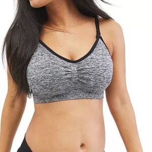 Motherhood‎ Maternity Red Heather Nursing Bra Sz. L